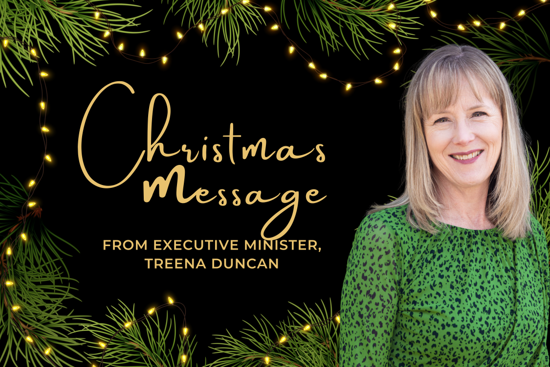 Treena's Christmas Message 2025 Chinook Winds (6 x 4 in)