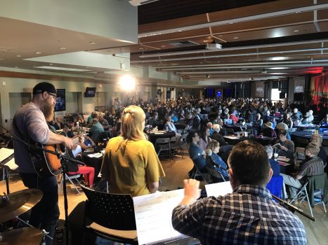 Worship plenary image The First Annual General Meeting of the Pacific Mountain Regional Council, 2019