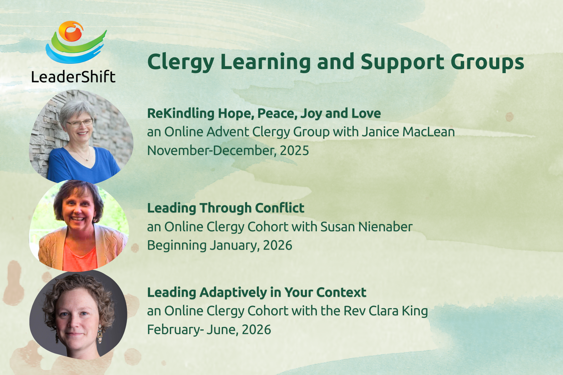 clergy learning and support groups