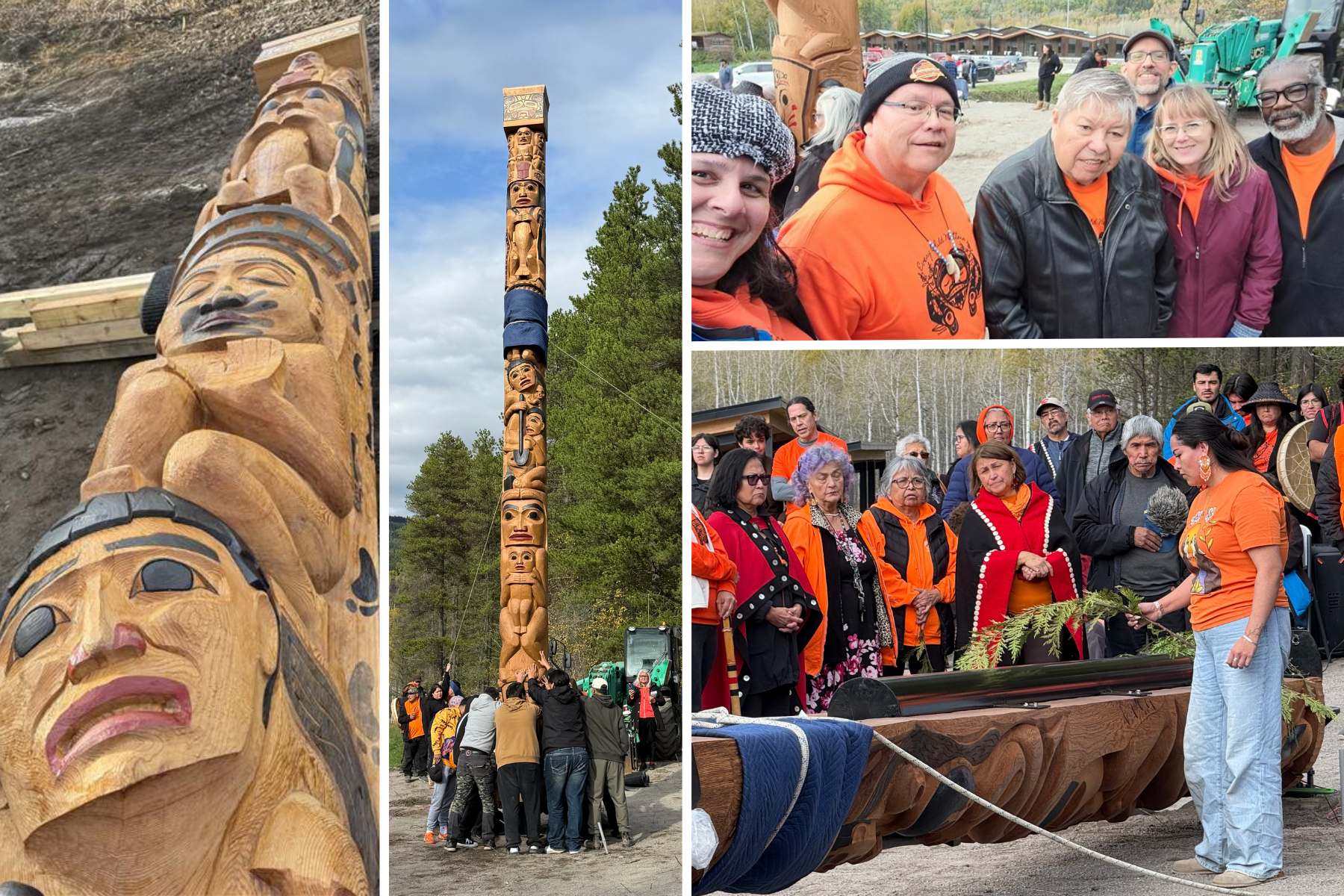 totem raising