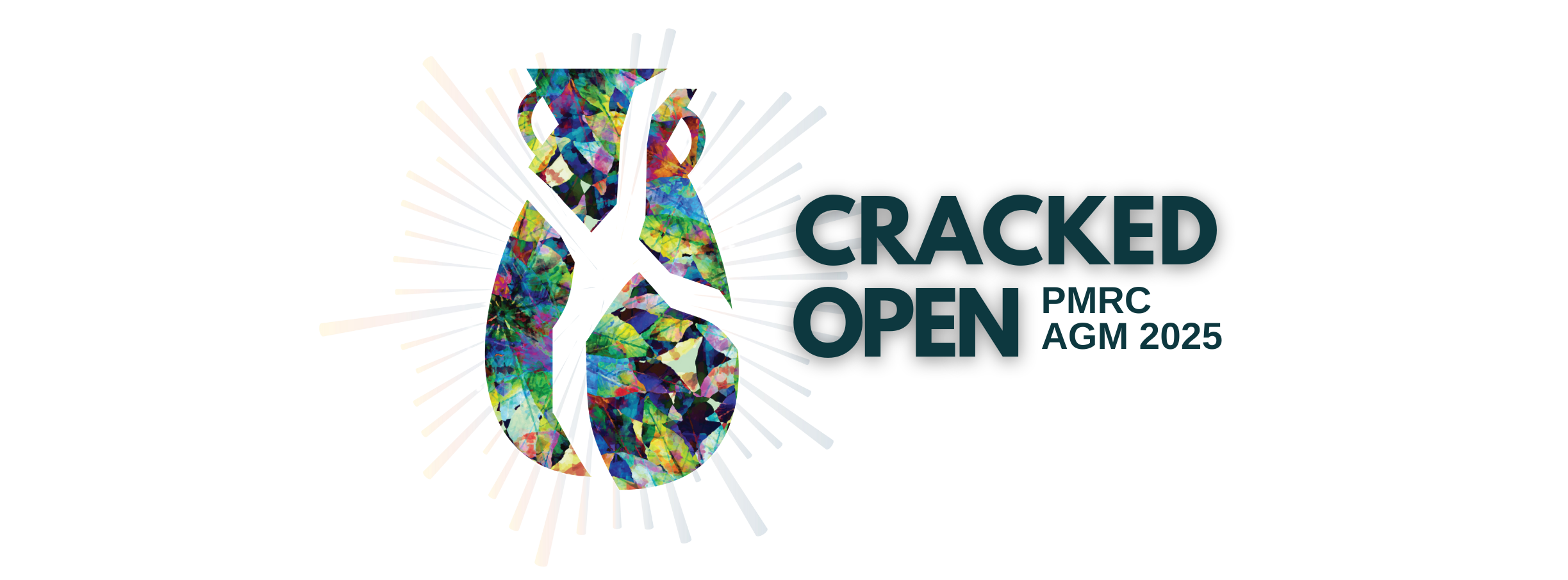CRACKED OPEN- logo 1 (Outdoor Banner - 48 x 24 in)-4