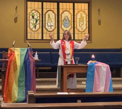 Communion at Castlegar United Church