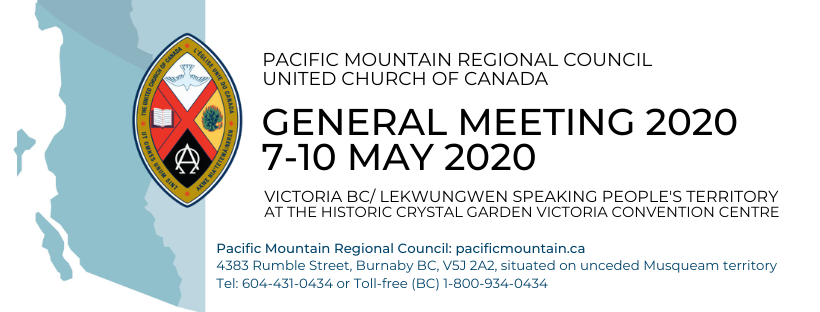 PMRC General Meeting 2020 is May 7-10th in Victoria BC/ Lekwungwen speaking people's territory at the historic Crystal Garden Victoria Convention Centre