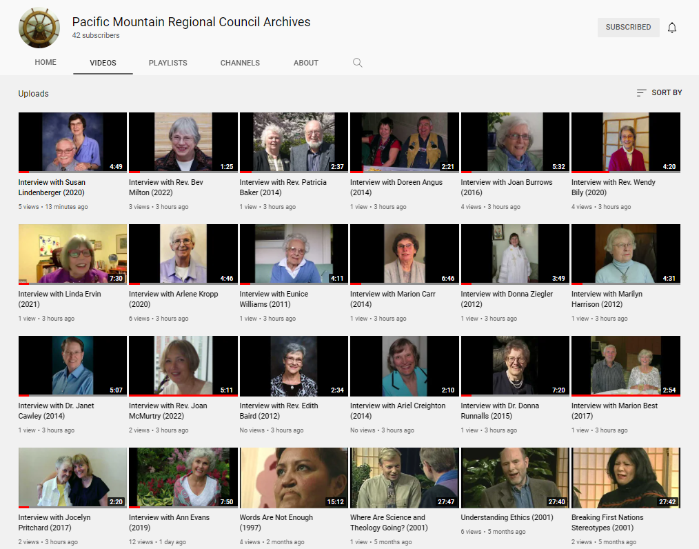 MRW YouTube playlist Screen shot