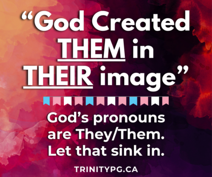 Created by Rebecca Filier at Trinity United Prince George as Signage to Share and Use