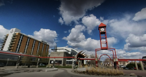 PG Conference and Civic Centre Clock Tower
